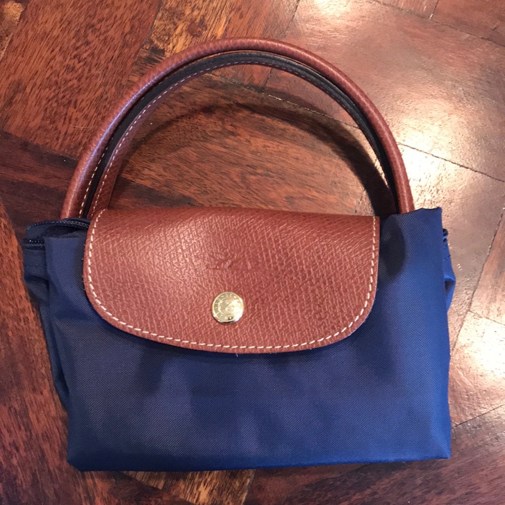 Longchamp Small Le Pliage Top Handle Tote